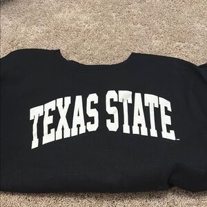 Black Texas State Sweatshirt